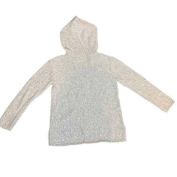 TNA grey and white Hoodie with front pouch pocket Size Small - Picture 2 of 8